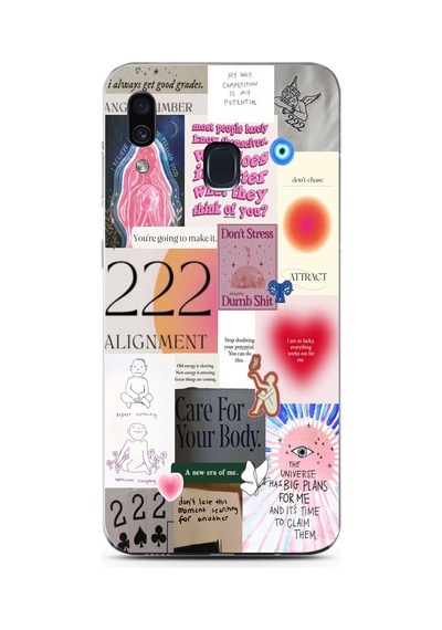 Samsung Galaxy Uyumlu A20/a30 Desen072 Çok Renkli