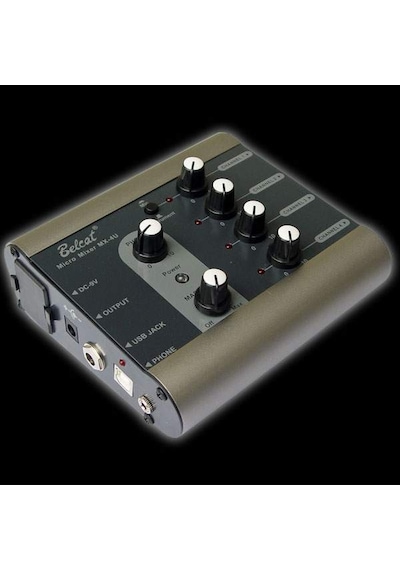 Belcat Mx-4U 4 Kanal Aktif Mikro Mikser Sistemi