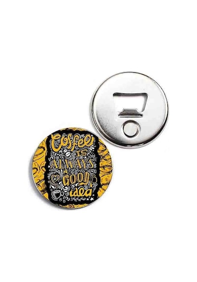 Kahve Çekirdeği Temalı Magnet Renkli