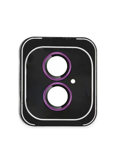 iPhone  Uyumlu  16 Pvd Metal Kamera Lens - Pembe