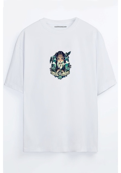 Wednesday Baskılı Unisex Siyah - Beyaz -turuncu - Bej Oversize T-shirt Beyaz Wednesday Baskılı Unisex Siyah - Beyaz -turuncu - Bej Oversize T-shirt Beyaz