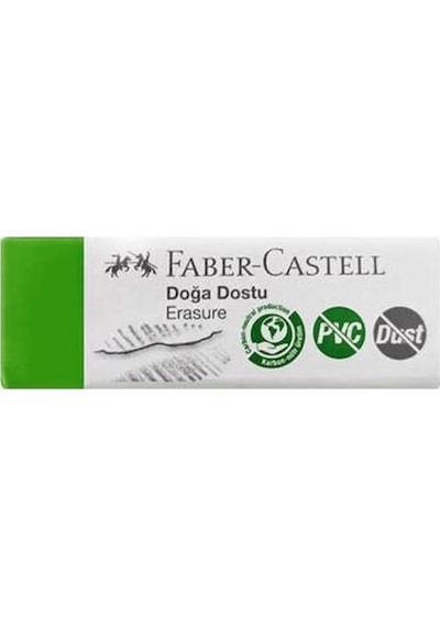 Faber Castell Doğa Dostu Büyük Silgi Dust Free Pvc Free 3 Lü 187254