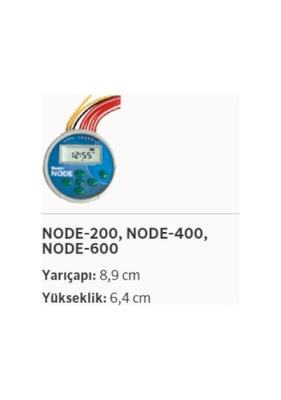 Hunter Node 200 Pilli Sulama Kontrol Ünitesi-2 Istasyonlu