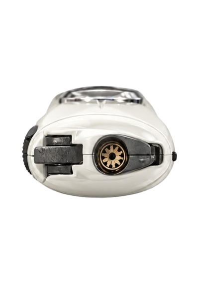 Hunter Tek Torch Pürmüz Beyaz Slim Metal Puro Çakmağı & Stres Çarkı Ack078