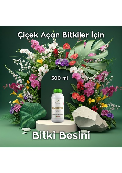 Florista 500 Ml Tüm Çiçekli Salon Bitkileri İçin Canlandırıcı 500 ML