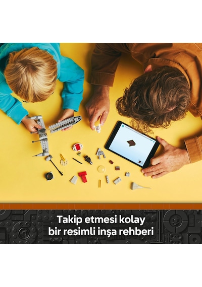 LEGO® Star Wars: The Mandalorian™ Mando ve Grogu’nun N-1 Starfighter™’ı 75410 - 4 Yaş ve Üzeri Yaratıcı Oyuncak Yapım Seti (92 Parça) LEGO® Star Wars: The Mandalorian™ Mando ve Grogu’nun N-1 Starfighter™’ı 75410 - 4 Yaş ve Üzeri Yaratıcı Oyuncak Yapım Seti (92 Parça)