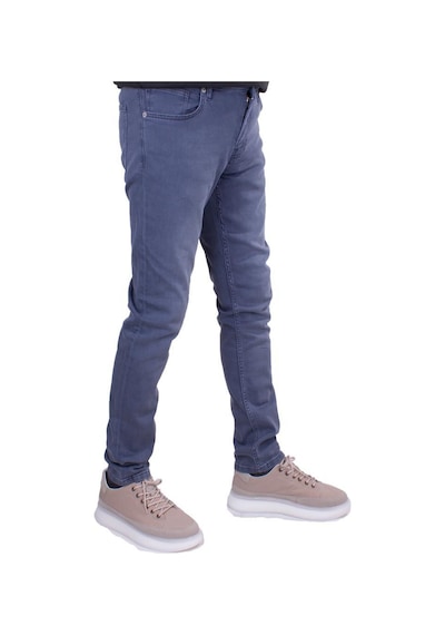 Twister Panama 748-04 Gri Düşük Bel Dar Paça Erkek Jeans Pantolon 001