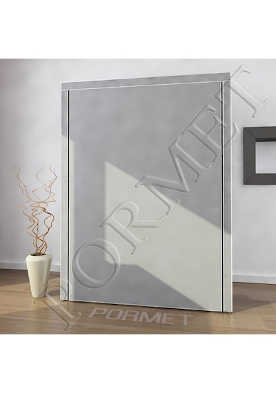 Beyazpazar Bez Dolap Yorgan Hurcu Metal Profilli Yorgan Hurcu Portatif Bez D (400097824) Gri