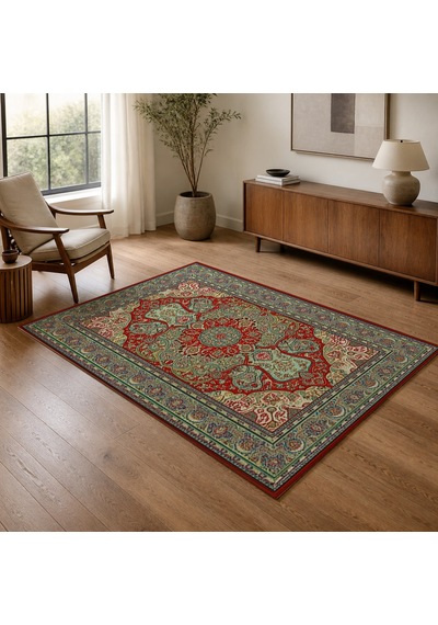 Kartela Halı Ira Halı Jüt Taban Dokuma Halı - 80 X 120 Cm Çok Renkli