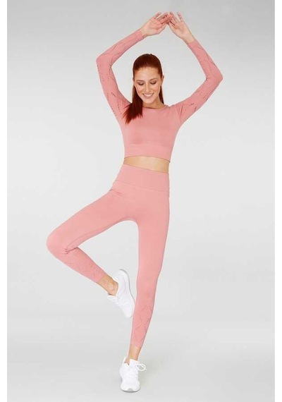 Jerf Naples Tayt Econyl Pembe