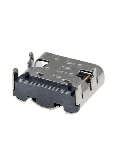 Ps5 Kol Şarj Soketi Type-c Port Playstation Dualsense Yedek Parça Açık Gri