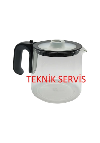 Arzum Uyumlu Heptaze Filtresiz Gümüş Cam Demlik (AR3024 - AR3027 - AR3031)