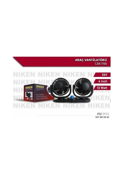 Araç Içi Vantilatör Küçük Çift Başlı 24v 4 Inç Tüm Modeller