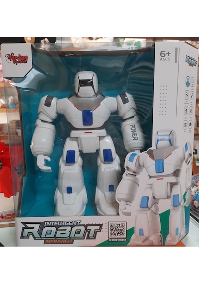 Oyuncak Robot Sesli Işıklı Hareketli İnteraktif Şarjlı Pilli