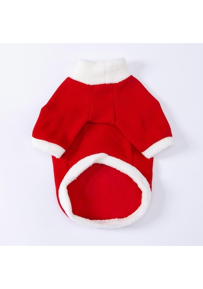 Pettrend Yılbaşı Noel Kedi Köpek Kıyafeti Sweat Elbisesi Pettrend Yılbaşı Noel Kedi Köpek Kıyafeti Sweat Elbisesi