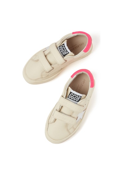Golden Goose Kız Çocuk Deri Spor Ayakkabı Beıge