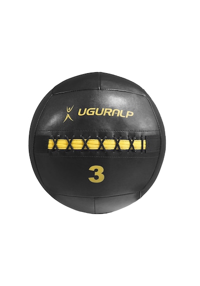 Uğuralp Deri Sağlık Topu 3Kg - Crossfit Model Medicine Ball