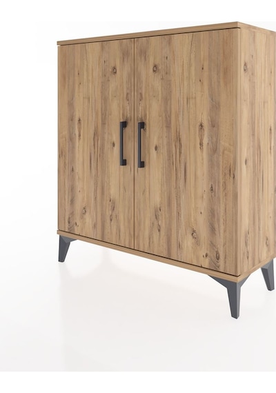 Arges Şifonyer 2 Kapaklı 88x30x96 Çam-çam Çam