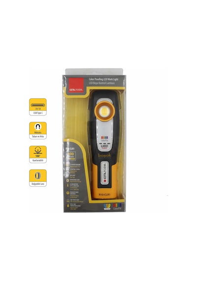 Ceta Form Şarjlı Led Boya Kontrol Lambası R10-clr1 Colorfix