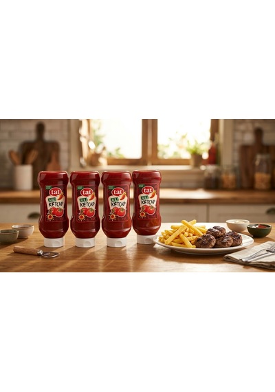 Tat Ketçap 650 Gr Acılı 4 Lü