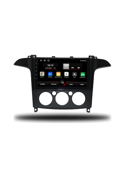 Navico Ford S-max Android Carplay Multimedya 2006-2014 Manuel Klima 6gb Ram + 128gb Hafıza + 8 Çekirdek