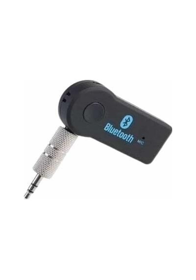 Lvsqvr Tüm Cihazlara Uyumlu Bluetooth Aux Araç Kiti Siyah
