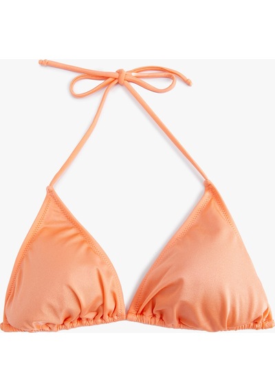 Koton Üçgen Bikini Üstü Basic Turuncu 4sak10081mm 4SAK10081MM227