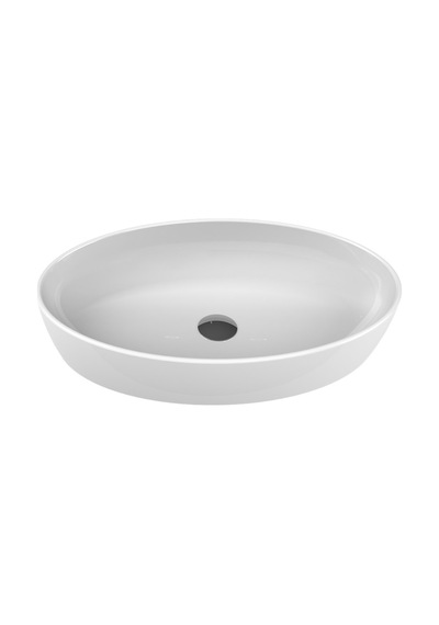 Tezgah Üstü 67x42 Cm Seramik Lavabo, Modern Tasarım 508 Yeşil