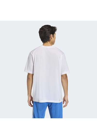Adidas Workout Essentials Feelready Erkek Beyaz Antrenman T-shirt Kd5477
