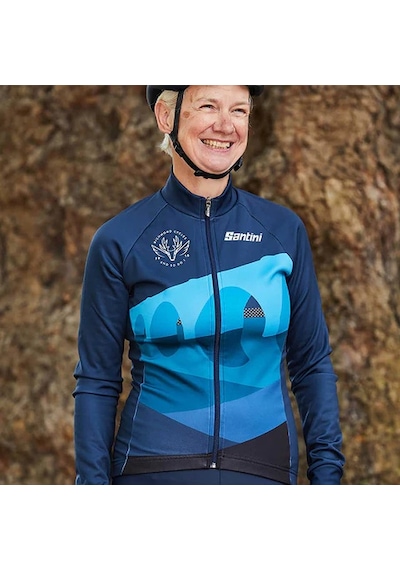 Santini Deep Winter Termal Erkek Kışlık Bisiklet Forması Richmond Cycles 9c216075deep Siyah