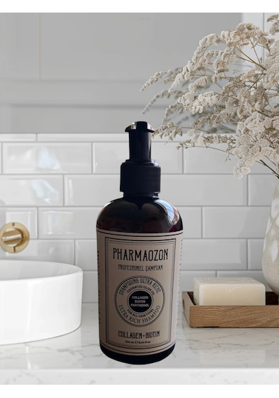 Pharmaozon Collagen + Biotin Profesyonel Sık Kullanım Şampuanı 250 ML