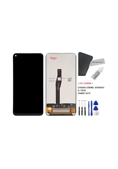 Nova 5t Uyumlu Lcd Ekran Dokunmatik Servis + B-7000 + Tamir Seti Çok Renkli