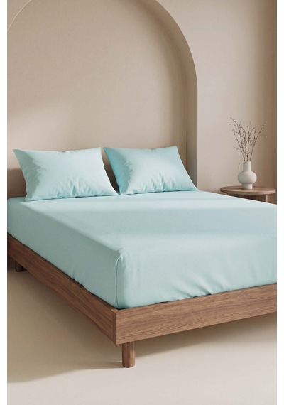 Mint Çift Kişilik Lastikli Çarşaf Takımı 160x200 Cm - 3 Parça