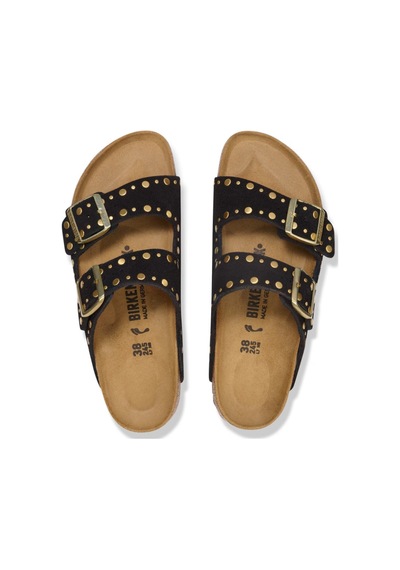 Birkenstock Bırkenstock Arızona Rıvet Border Kadın Terlik 1030348 1030348 Siy Siyah