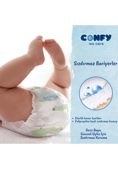 Premium 6 Numara Bebek Bezi Extralarge 15 Kg 24 Adet