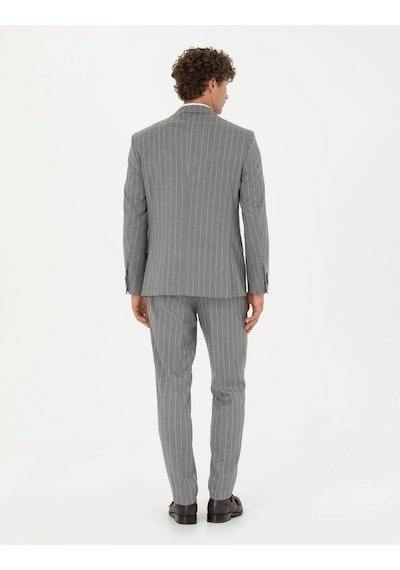Pierre Cardin Erkek Gri Takım Elbise 50273543-vr024 Gri