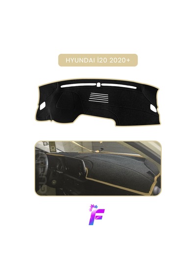 Hyundai İ20 2020+ Uyumlu Ön Göğüs Koruma Kolay Montaj Kaymaz Tasarım Oto Aksesuar Tc61