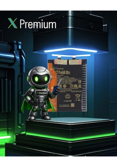Xpremium Xiaomi Mi 13t Pro Bm5s Batarya 5000 Mah Süper Yüksek Kapasiteli Güçlendirilmiş Pil