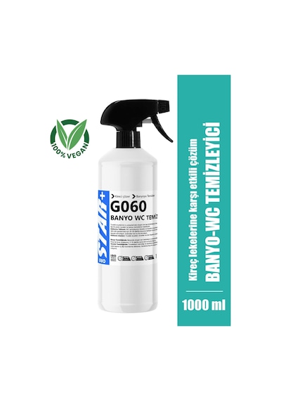 Güçlü Banyo Temizleyici Ve Kireç Çözücü Sprey Mentol Kokusu 1000 Ml