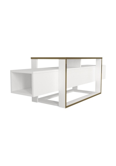 Bianco Tv Sehpası Beyaz - Gold Diğer