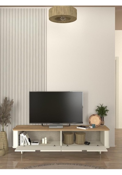 Bohema Tv Sehpası Aytaşı - Sepet 180cm Safir