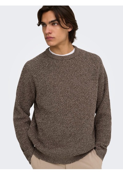 Only & Sons Onsjoın Rlx Ls Raglan Knıt Falcon Çok Renkli
