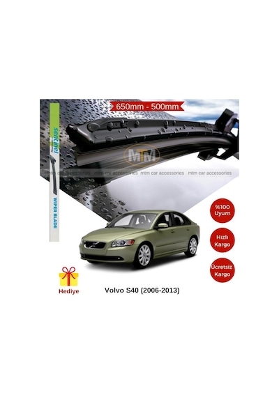 Volvo S40 Silecek Takımı 2006-2013 Mtm95-800