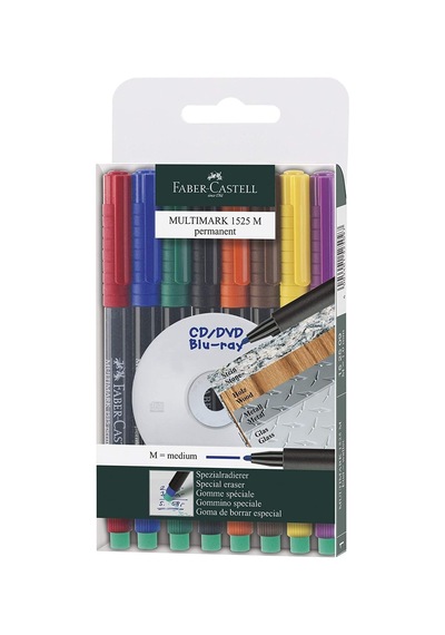 Faber-castell Permanent M , 8li Çok Renkli