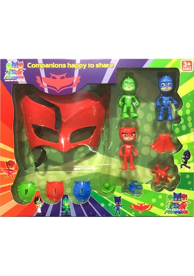 Pjmaskeliler Maskeli Set