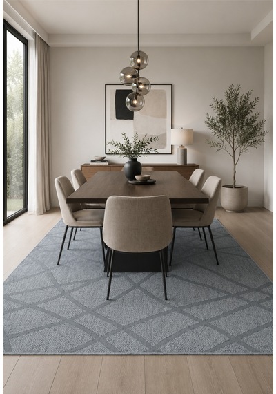 Modern Sisal 8002 Antrasit Leke Tutmayan Kaymaz Taban Salon Mutfak Koridor Balkon Halısı