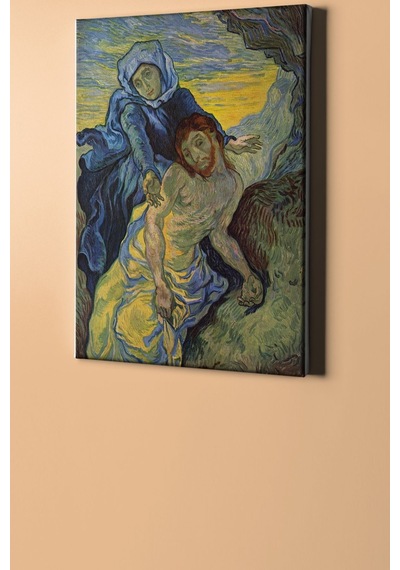 Webstyle Sayılarla Boyama Seti Kasnaklı Van Gogh Pıeta 60 X 75 Cm