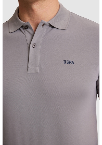 U.s. Polo Assn. Erkek Gri Tişört Basic 50326963-vr024
