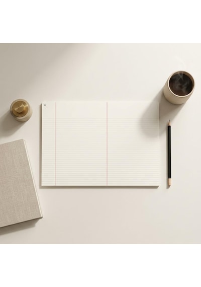 Tr Paperto. A3 Kopar At Not Kağıdı, 29,7 42 Cm A3 , 80 Yaprak, 110 Gr Ivory Kağıt, Yapışkansız Masaüstü No