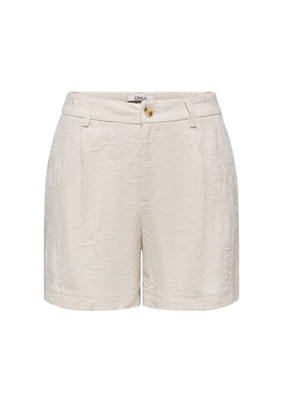Only Onlsıesta Hw Lınen Bl Emb Shorts Pnt Kadın Gri Şort - 15374119
